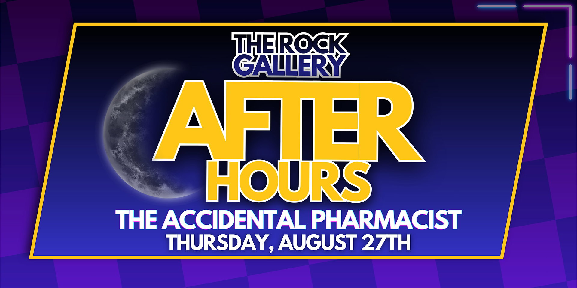 The Accidental Pharmacist at The Rock Gallery Comedy Club