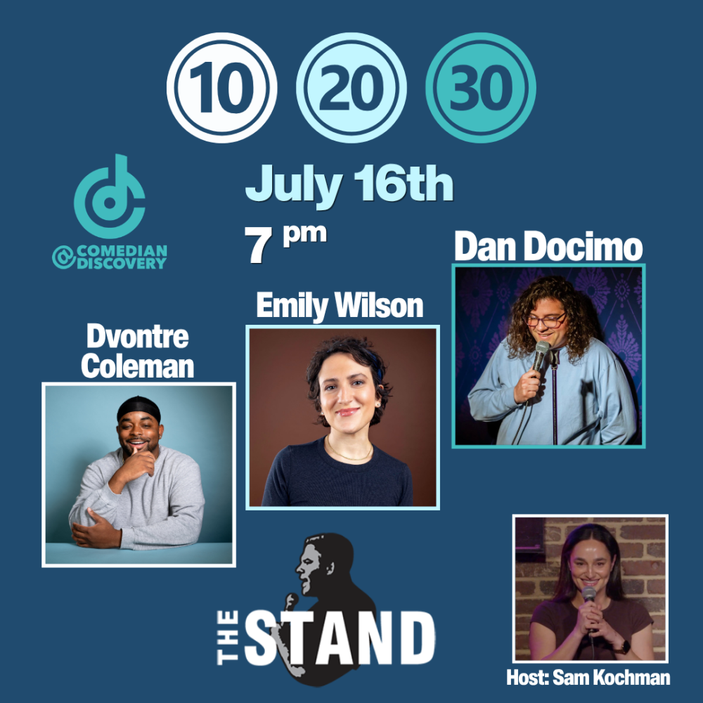 Comedian Discovery Presents: 10, 20, 30 at The Stand NYC