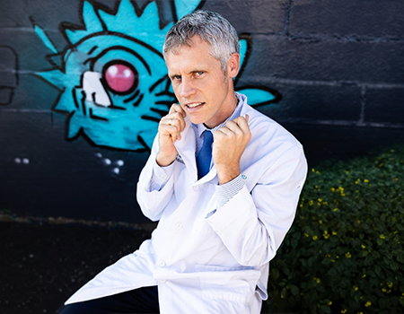 Comedian Bert Walpack at Boca Black Box