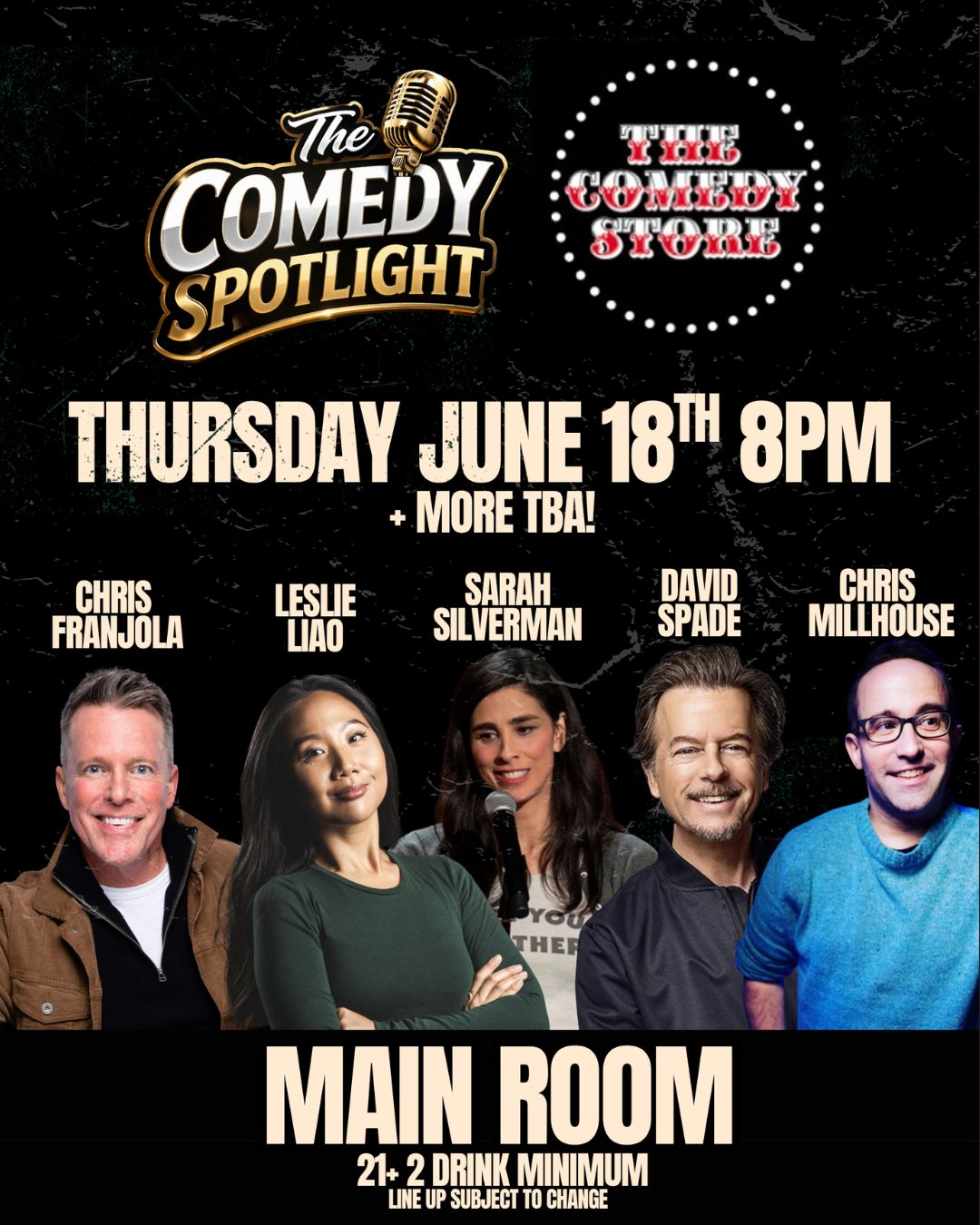 Comedy Spotlight with Chris Millhouse at The Comedy Store