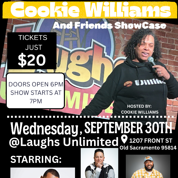 Cookie Williams & Friends at Laughs Unlimited Comedy Club