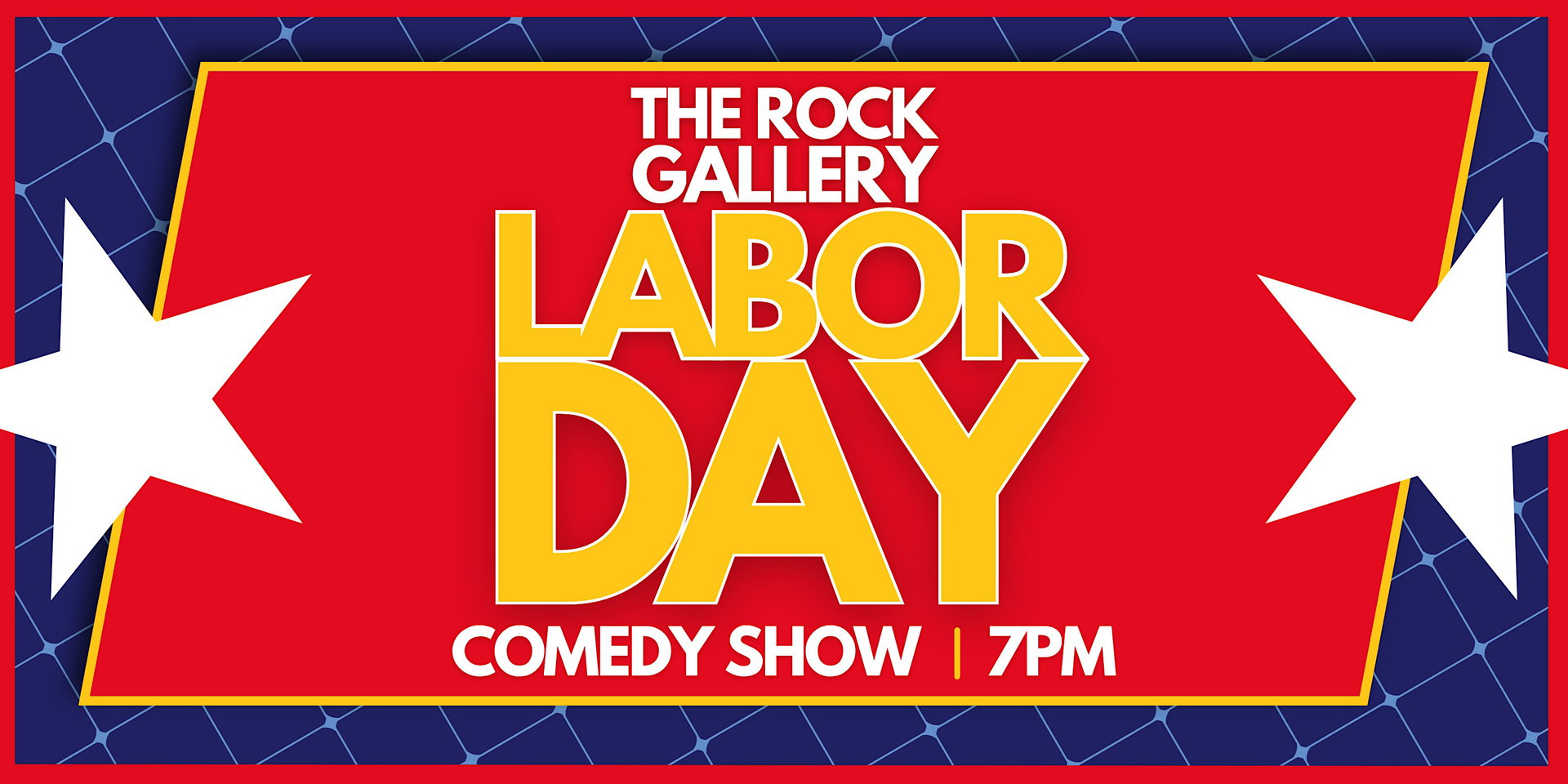 Labor Day Stand-Up Comedy Show at The Rock Gallery Comedy Club