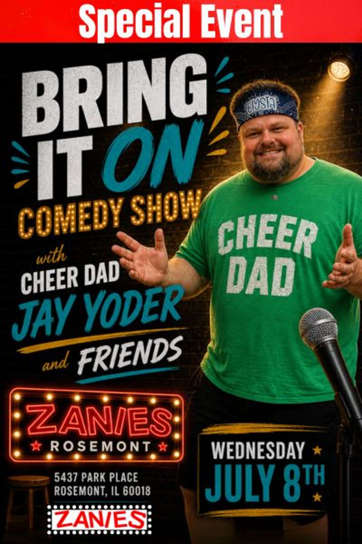 Bring It On at Zanies Comedy Club Rosemont