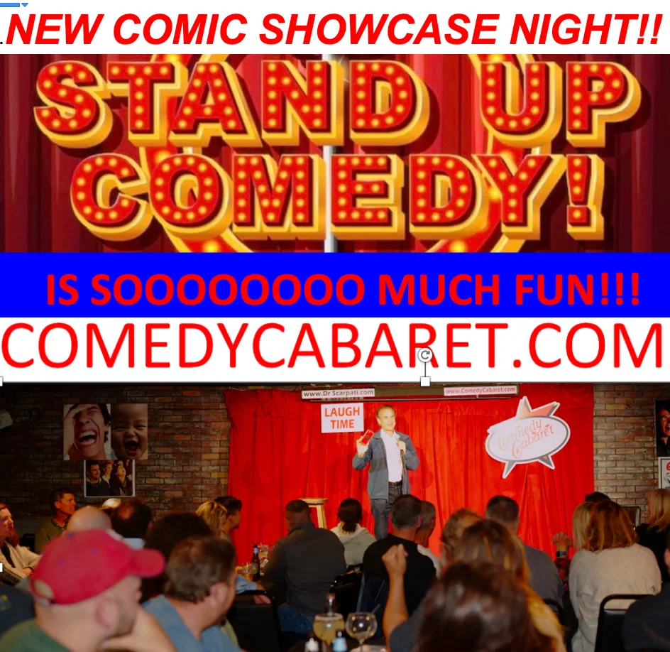 NEW COMIC SHOWCASE at Comedy Cabaret Doylestown