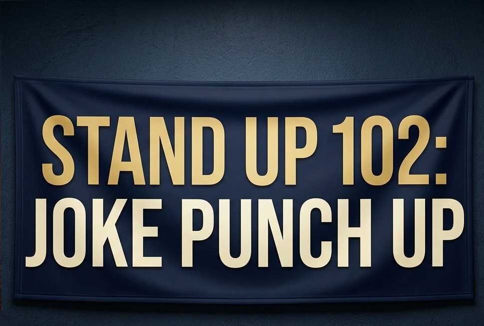 Stand Up 102: Joke Punch Up Class at Comedy Plex Comedy Club