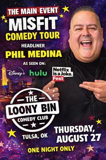 Misfit Comedy Tour at Loony Bin Comedy Club Tulsa