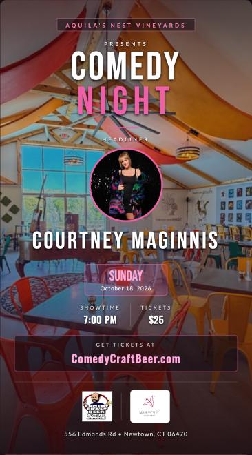 Comedy Night at Aquila's Nest Vineyard at Comedy Craft Beer