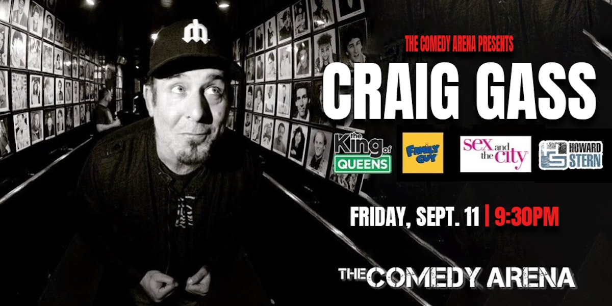 Craig Gass at The Comedy Arena