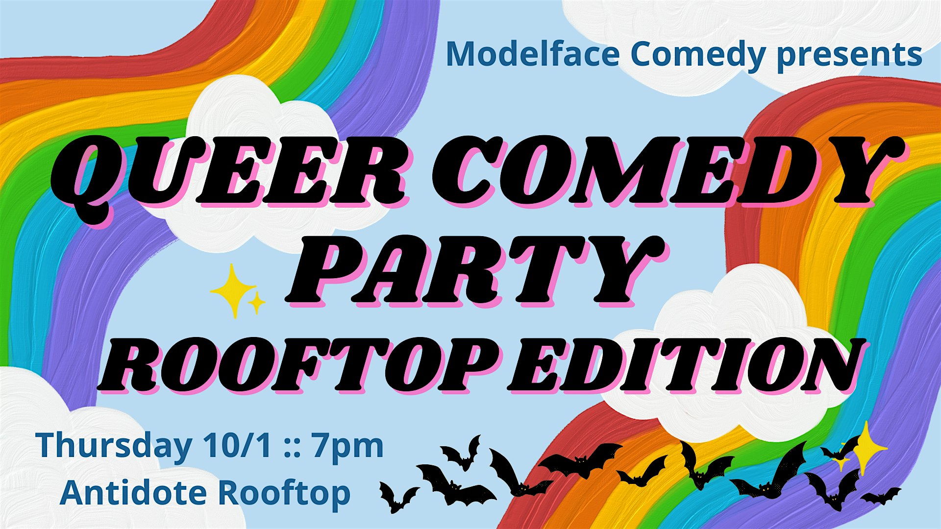 Queer Comedy Party at Modelface Comedy