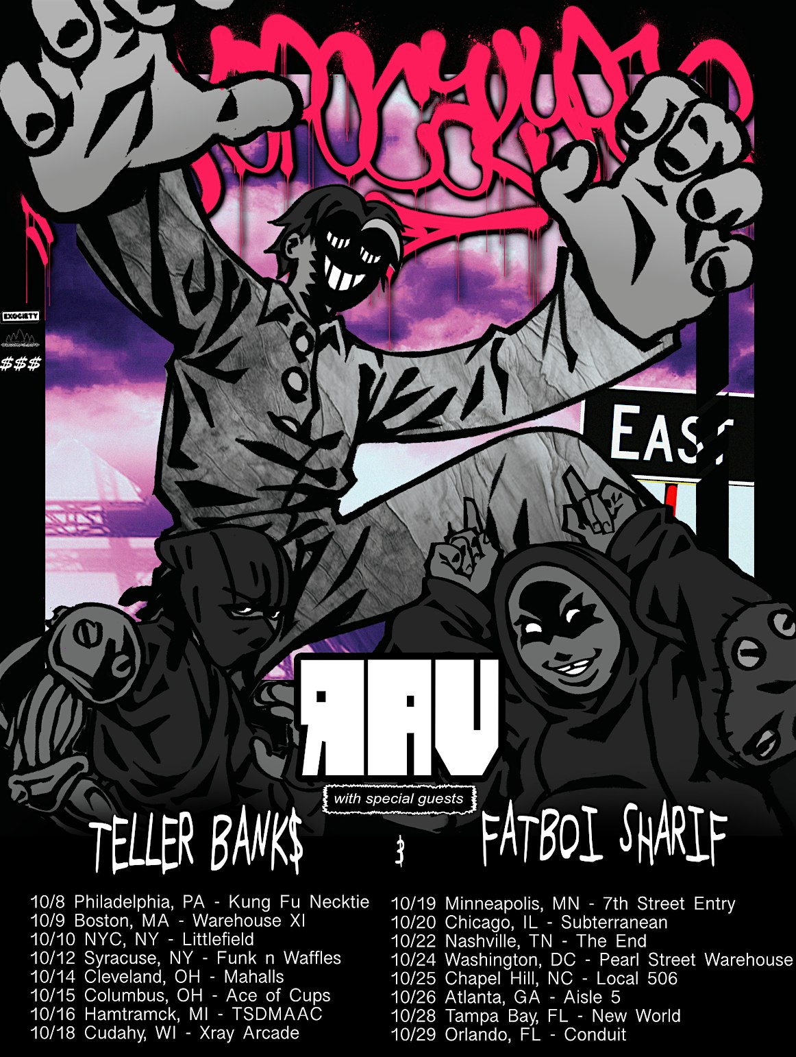 Exopocalypse Tour at Littlefield