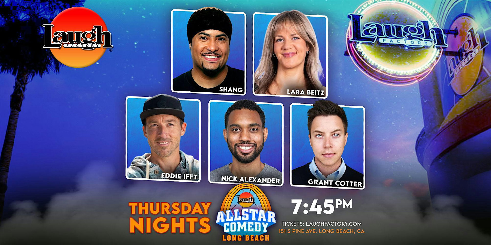 Allstar Comedy at The Laugh Factory Long Beach