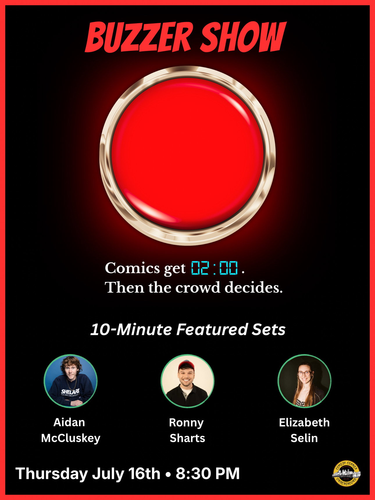 Buzzer Beater at The Comedy Corner Underground