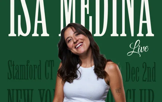 Isa Medina at New York Comedy Club Stamford