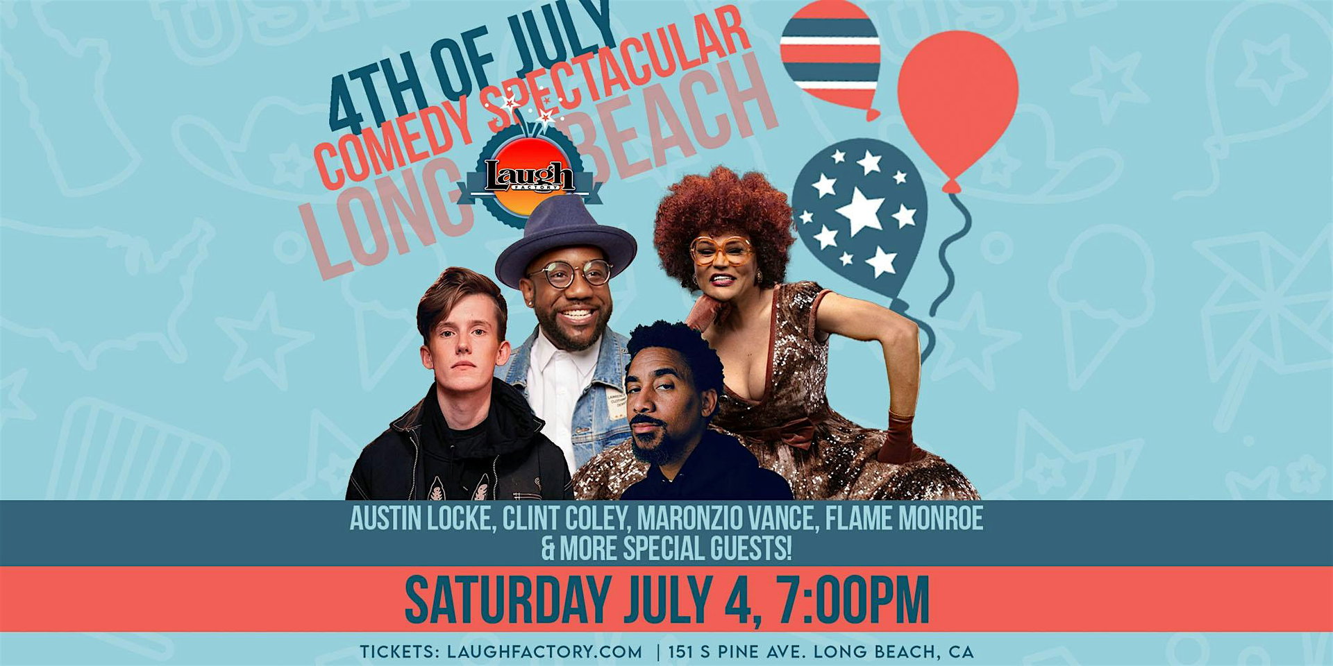 4th of July Comedy Spectacular at The Laugh Factory Long Beach