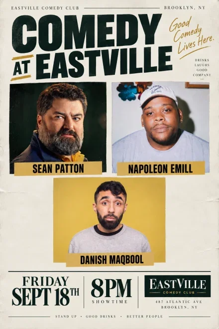 Friday Primetime Comedy at Eastville Comedy Club