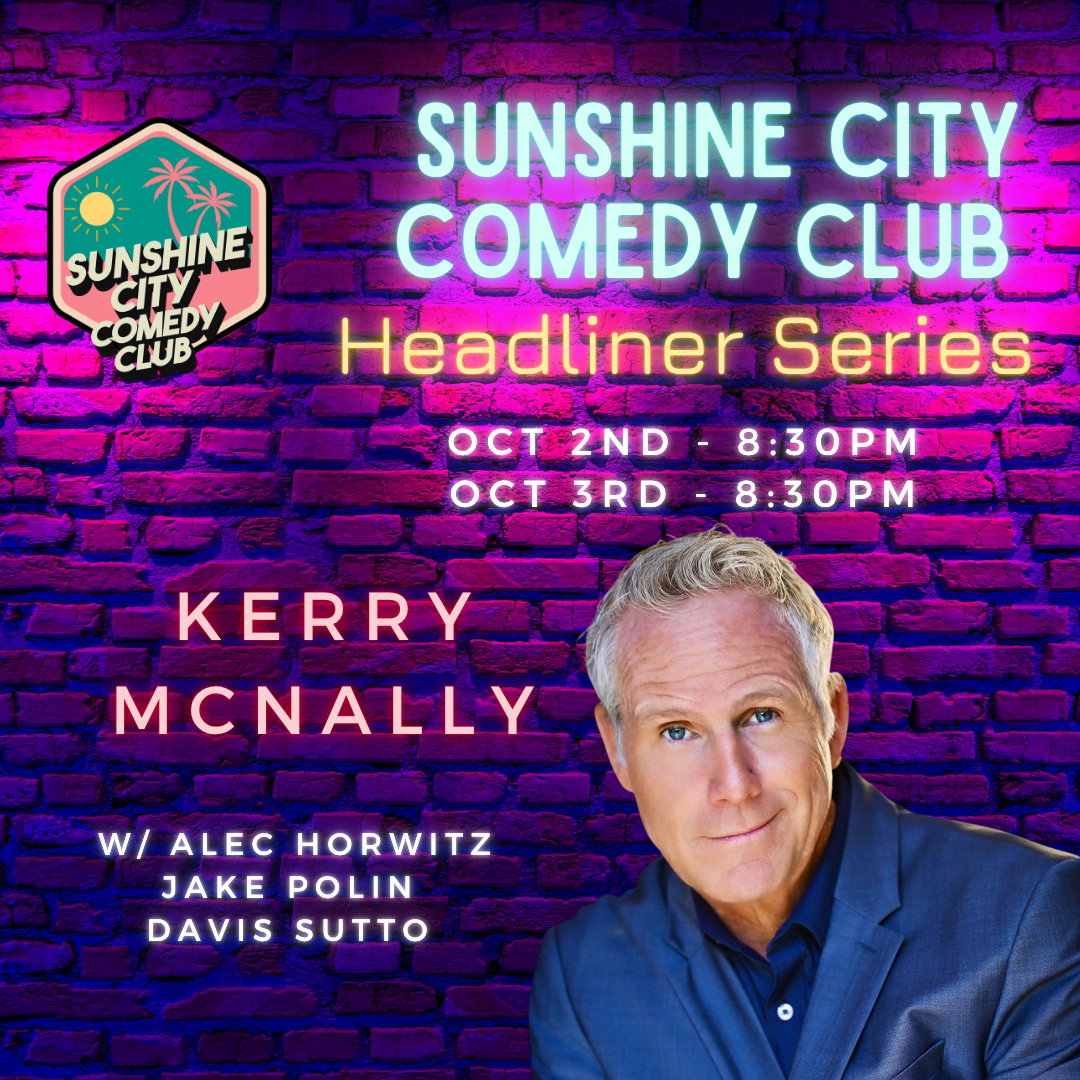 Kerry McNally at Sunshine City Comedy Club