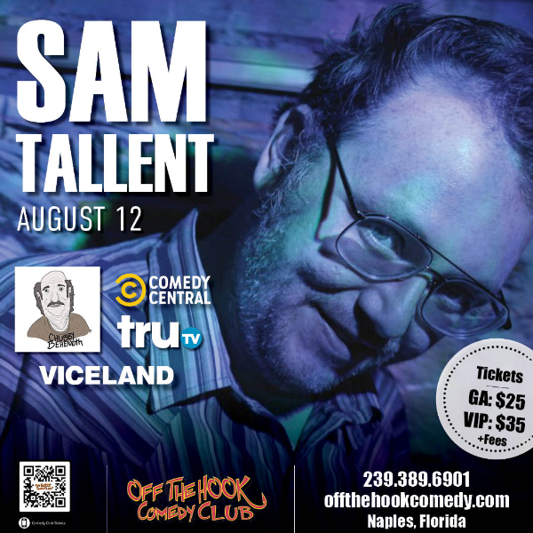 Sam Tallent at Off The Hook Comedy Club