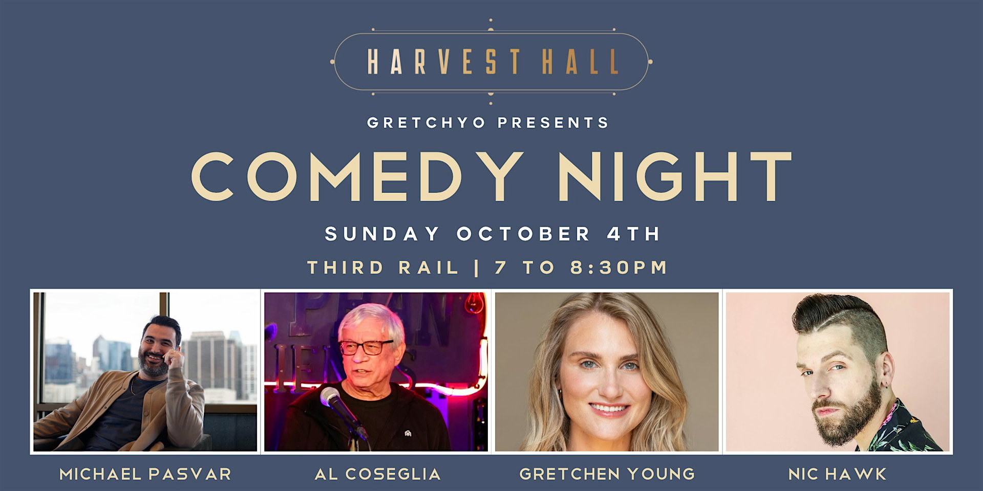 Comedy Night at Harvest Hall