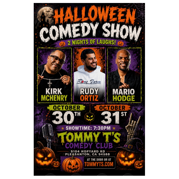 Halloween Comedy Show at Tommy T's Comedy Club
