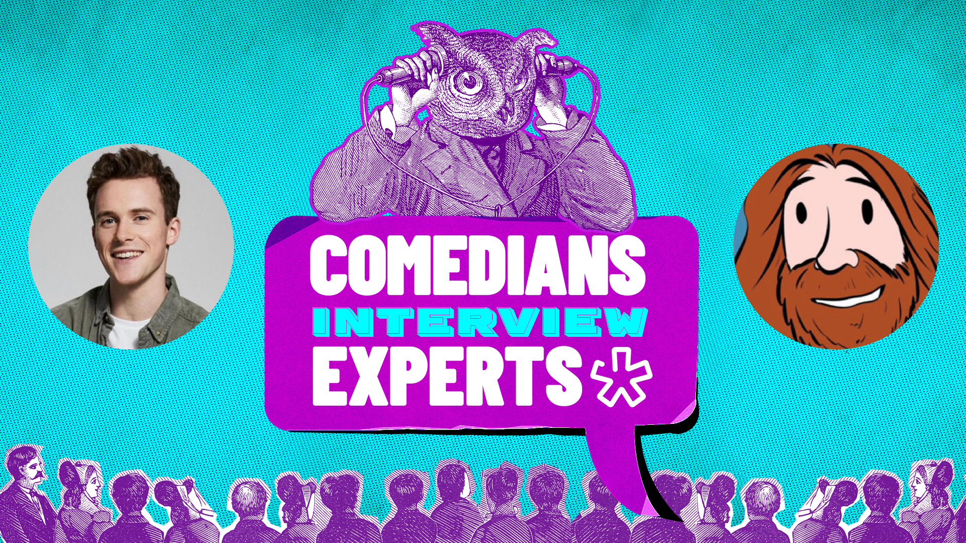 Comedians Interview Experts at Caveat