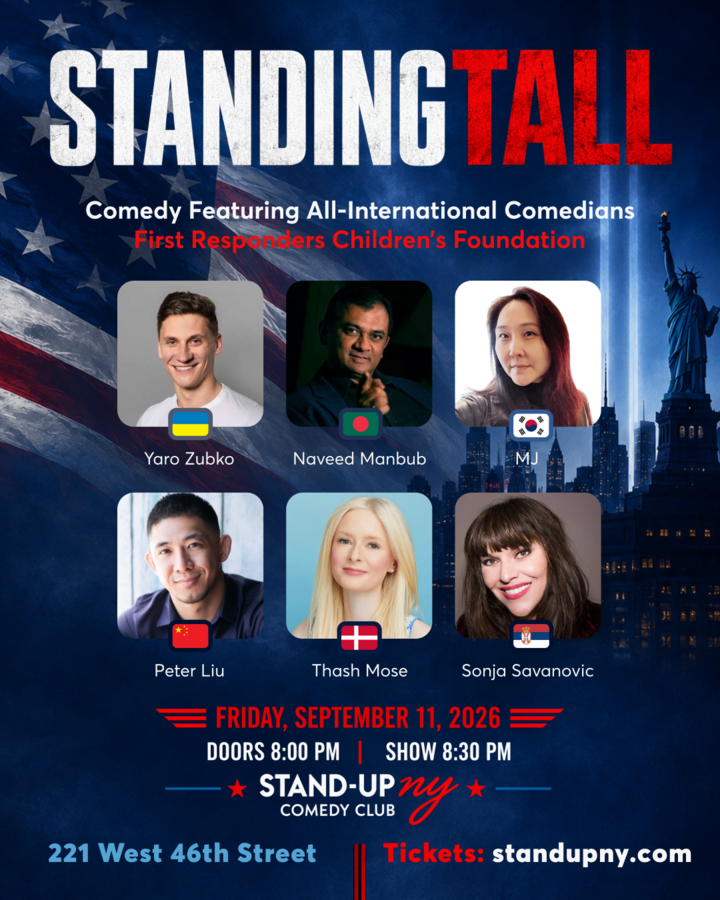 Standing Tall at Stand Up NY