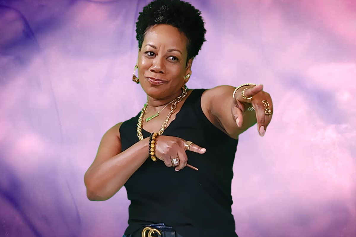 Liz Faublas-Wallace at Houston Improv