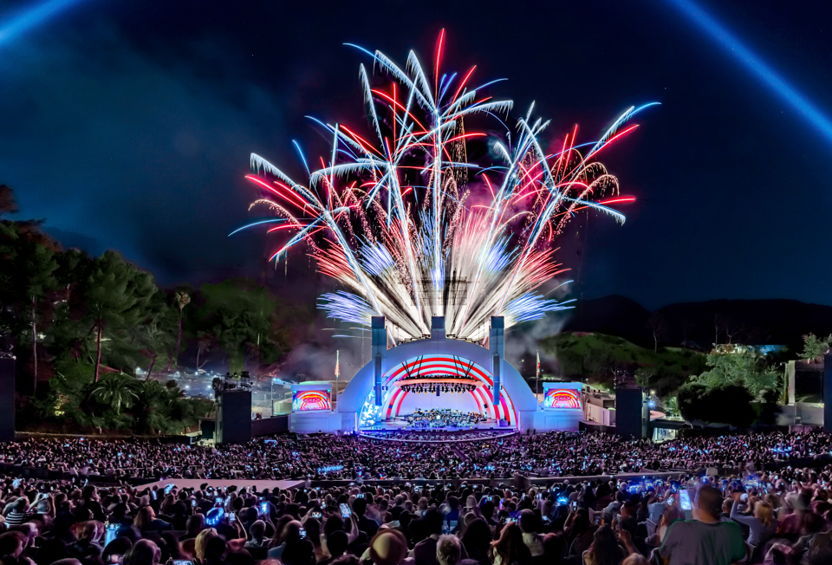 July Fourth Fireworks Spectacular with The Beach Boys at Hollywood Bowl