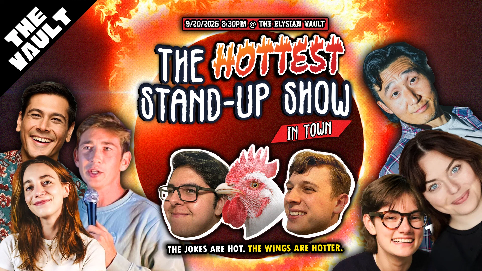 The Hottest Stand-Up Show in Town at The Elysian Theater