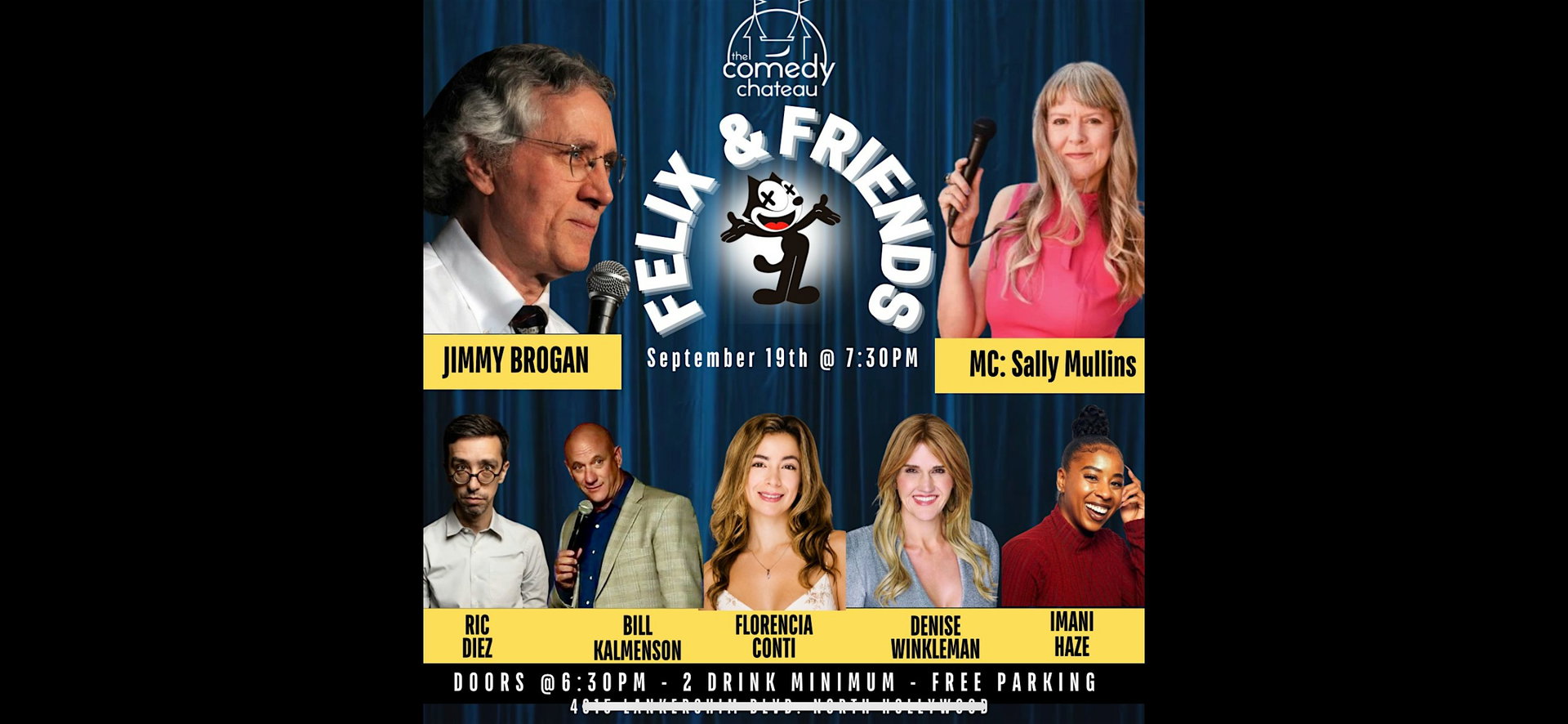 Felix & Friends at The Comedy Chateau