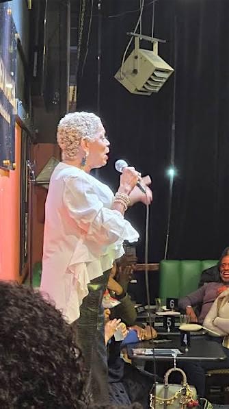 Barry Weintraub, Mike Yard, Rolonda Watts, Jason Choi, Subah Agarwal at The Comic Strip