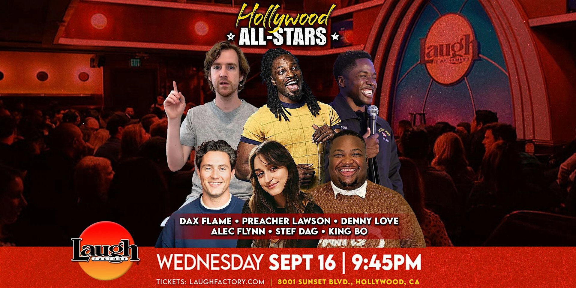 Hollywood All-Stars at The Laugh Factory Hollywood