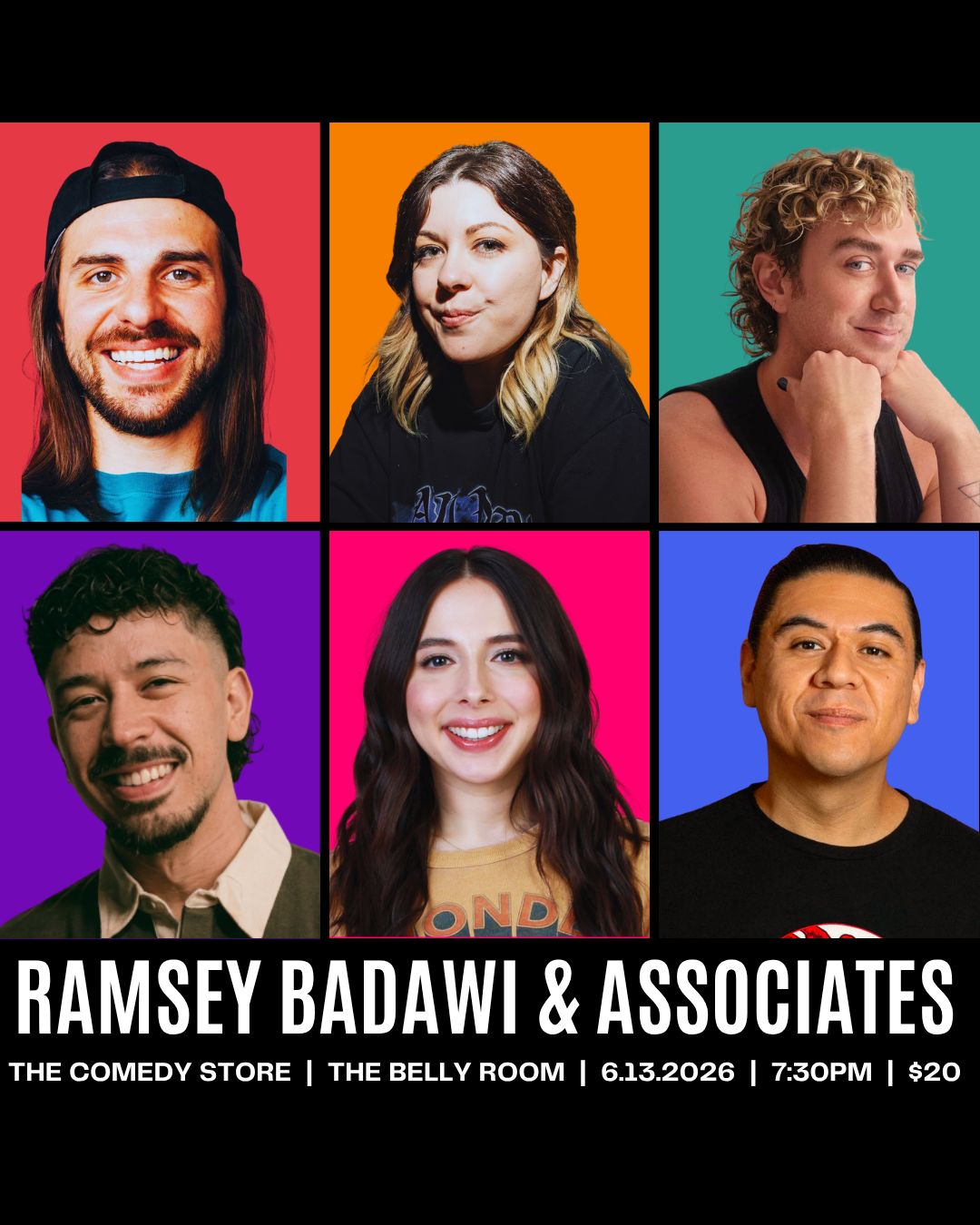 Ramsey Badawi & Associates at The Comedy Store