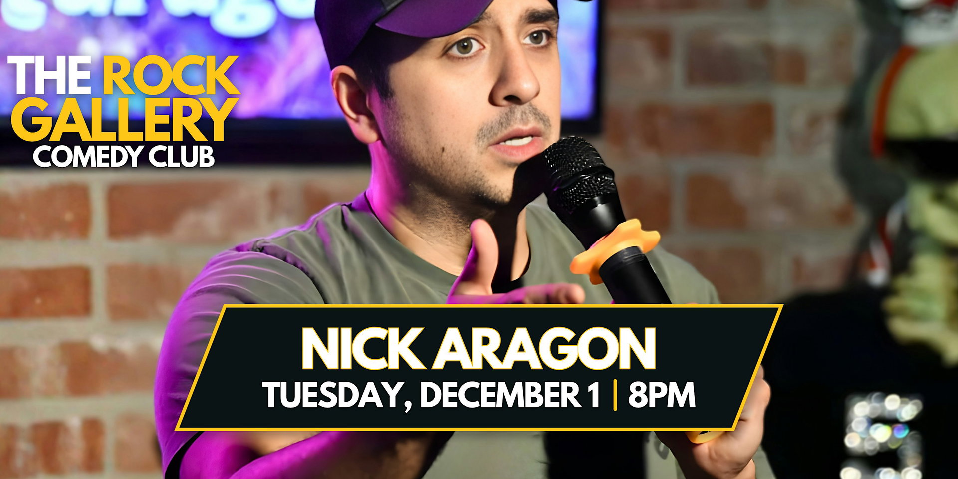 Nick Aragon Comedy Show at The Rock Gallery Comedy Club