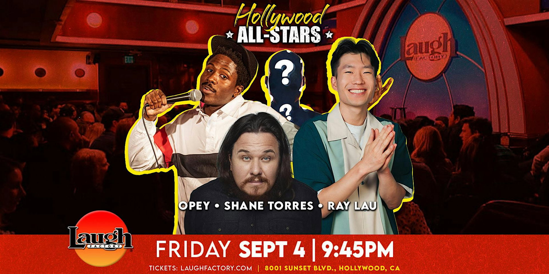 Hollywood All-Stars at The Laugh Factory Hollywood
