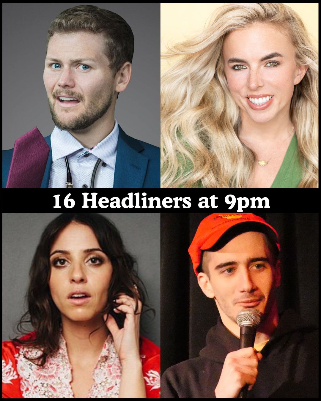 Headliners of the OR at The Comedy Store