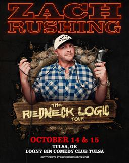 Zach Rushing at Loony Bin Comedy Club Tulsa