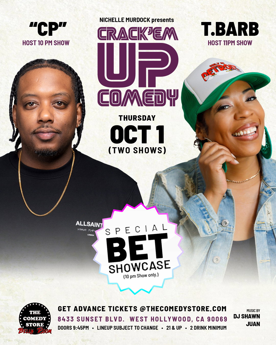Crack'Em Up Thursdays at The Comedy Store