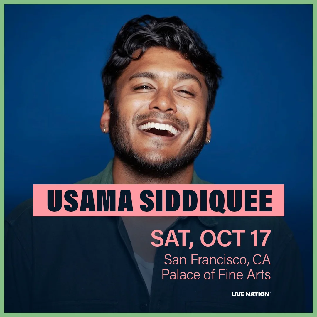 Usama Siddiquee at Palace of Fine Arts Theatre