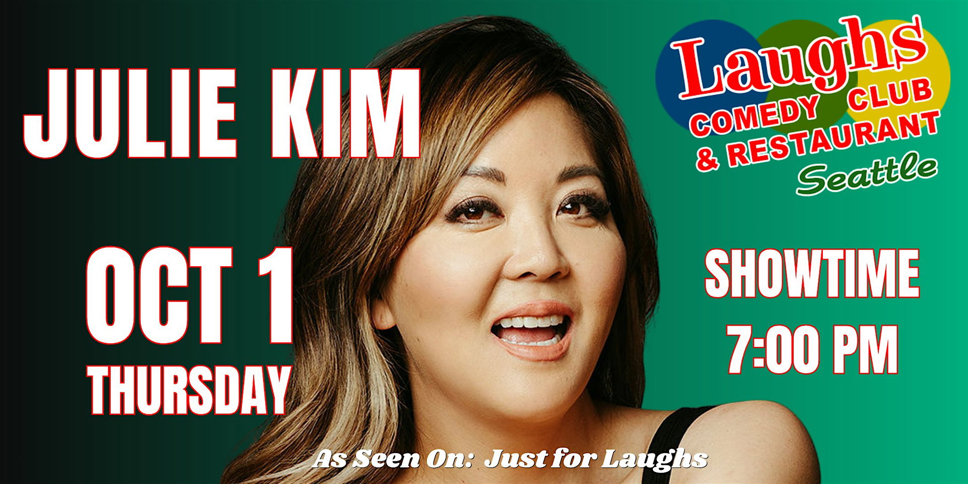 Julie Kim at Laughs Comedy Club