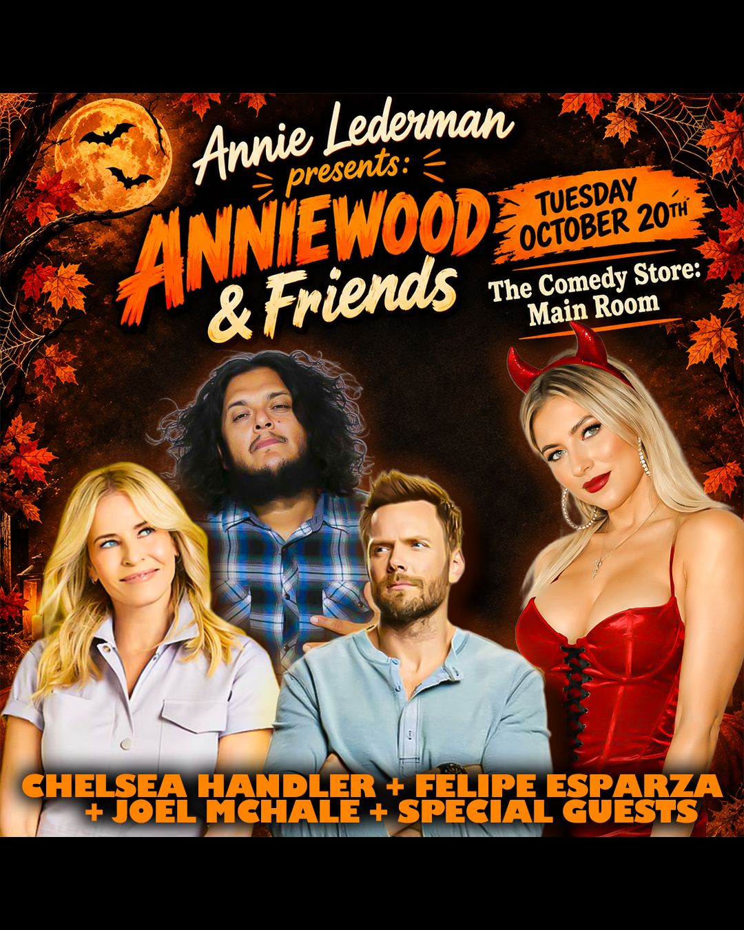 Anniewood & Friends at The Comedy Store