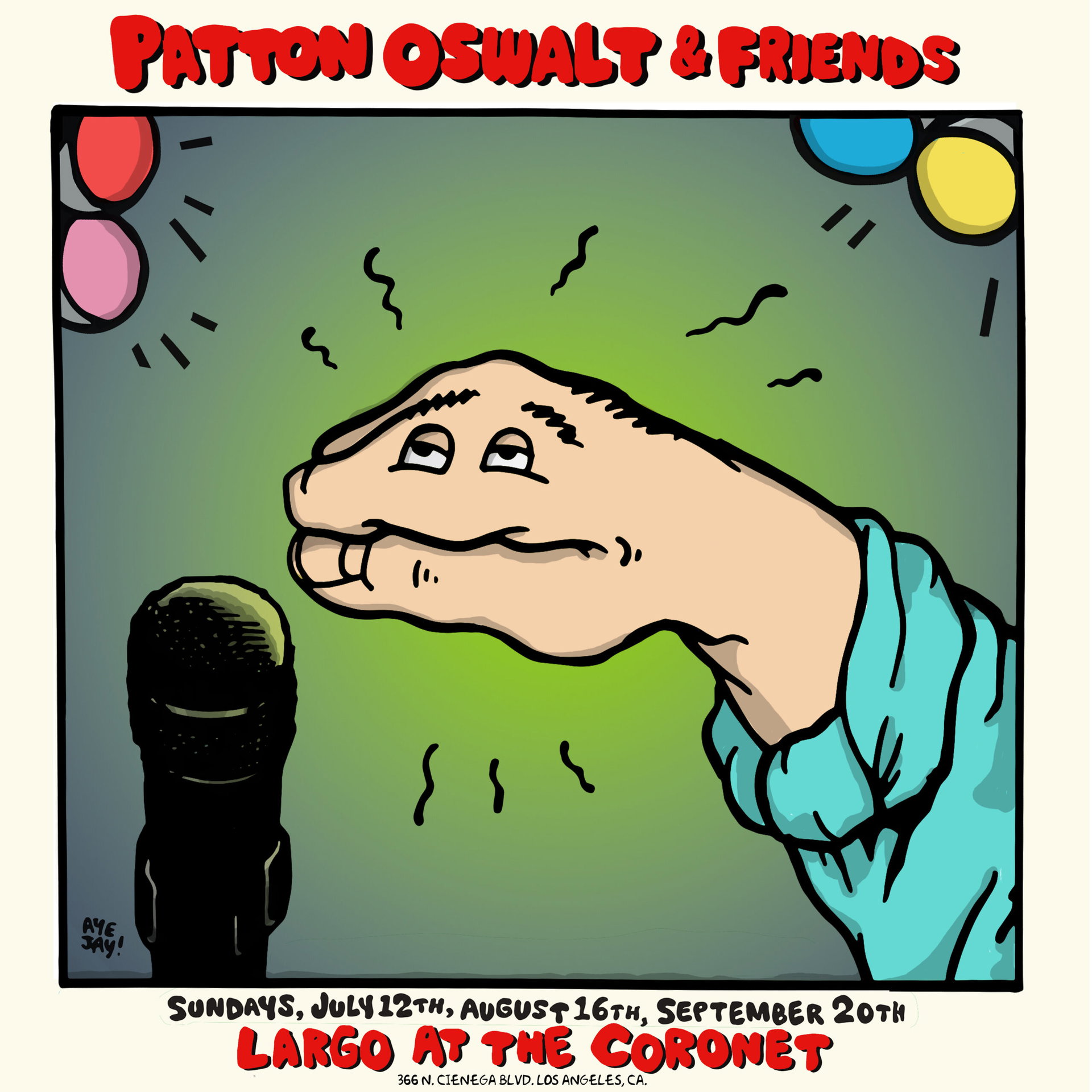 Patton Oswalt and Friends at Largo at the Coronet