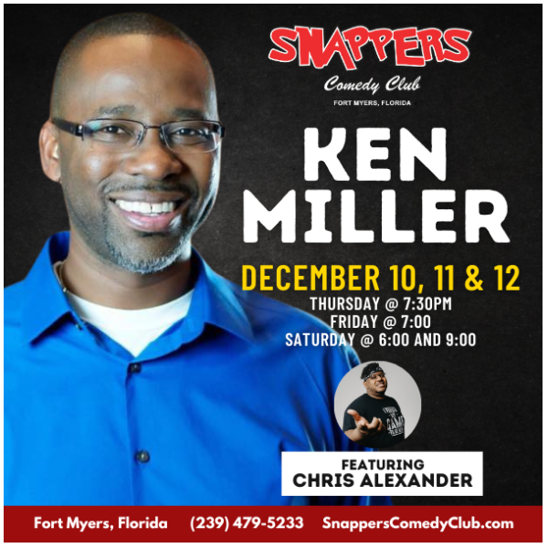 Ken Miller at Snappers Comedy Club Fort Myers