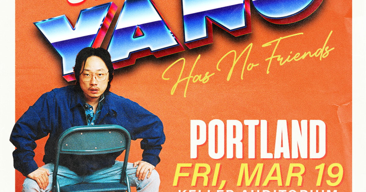 Jimmy O. Yang Has No Friends Tour at Keller Auditorium