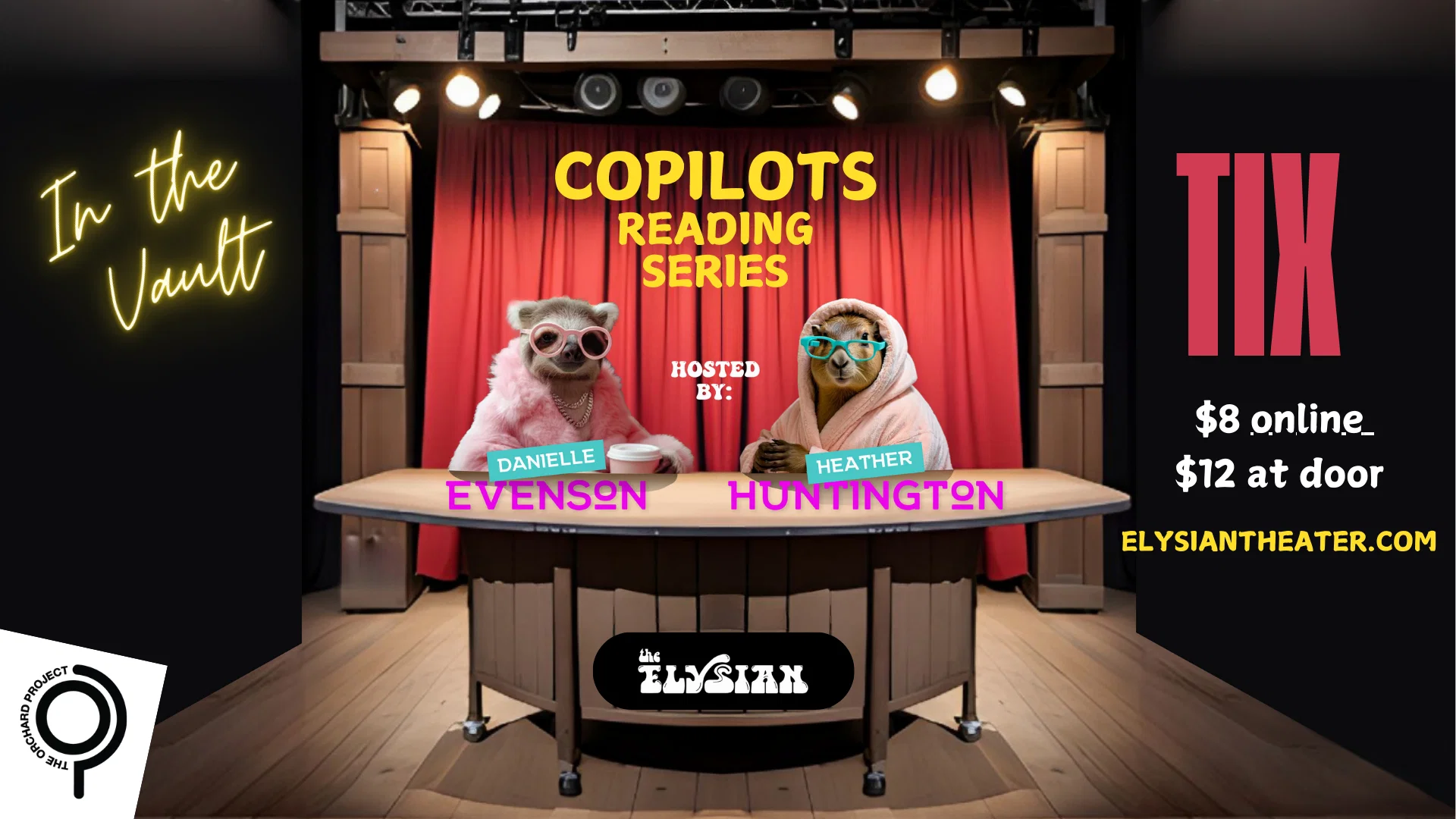 CoPilots Reading Series at The Elysian Theater