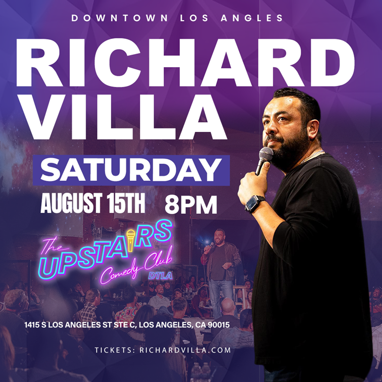 Richard Villa at The Upstairs Comedy Club