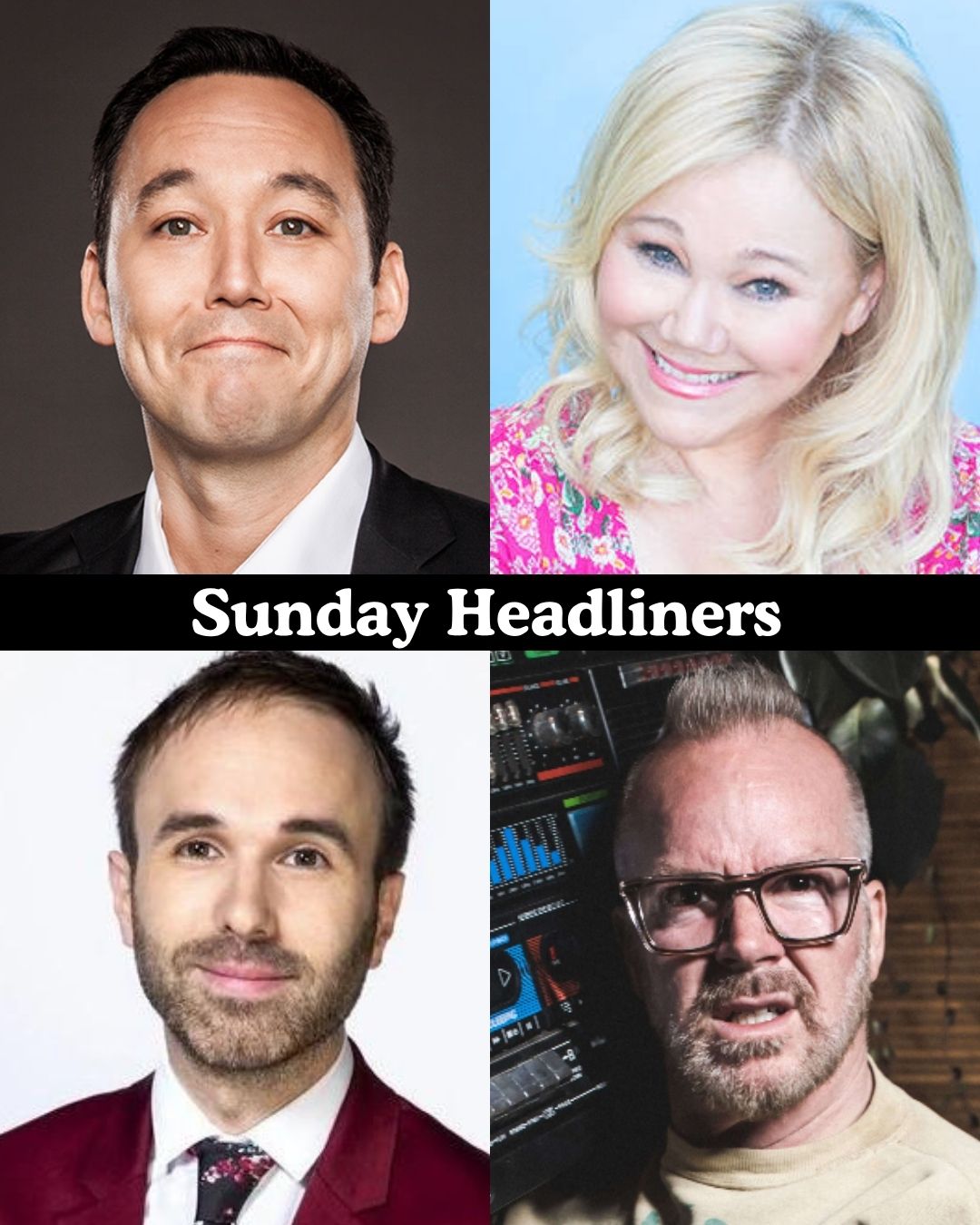 Sunday Headliners at The Comedy Store