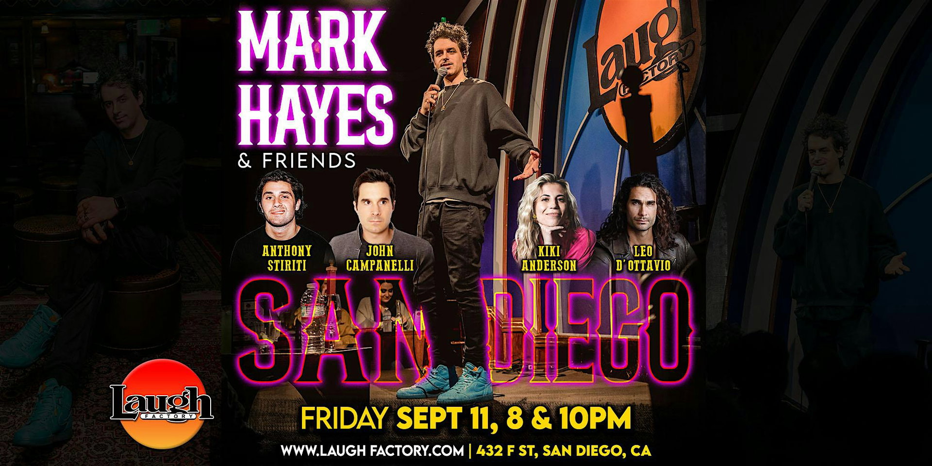Mark Hayes & Friends at The Laugh Factory San Diego