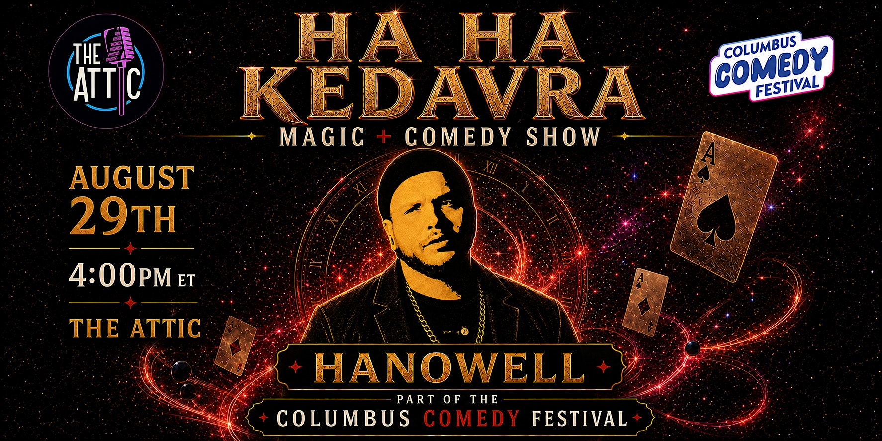 Ha Ha Kedavra at The Attic Comedy Club