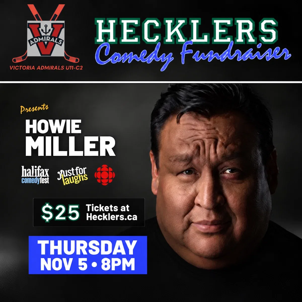 Hecklers Comedy Fundraiser at Hecklers Bar & Grill
