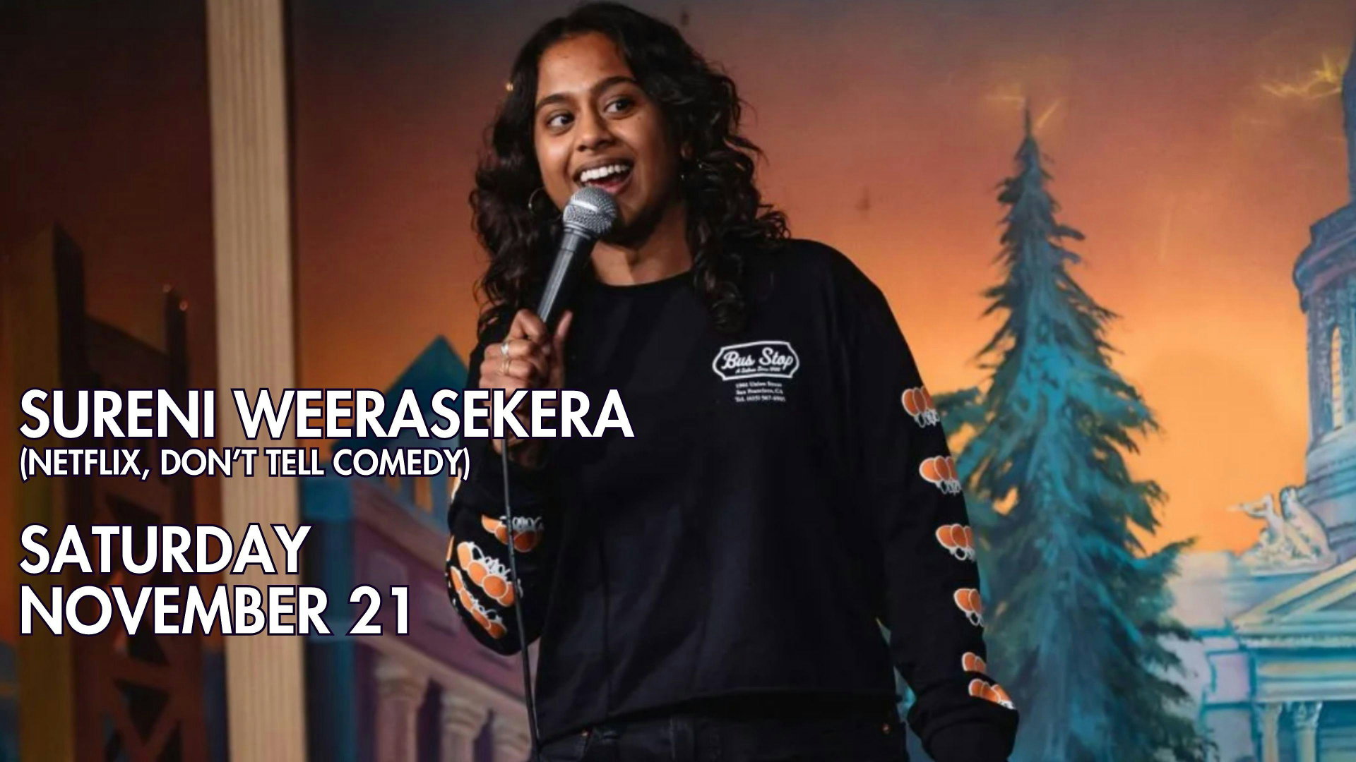 Sureni Weerasekera at Next In Line Comedy